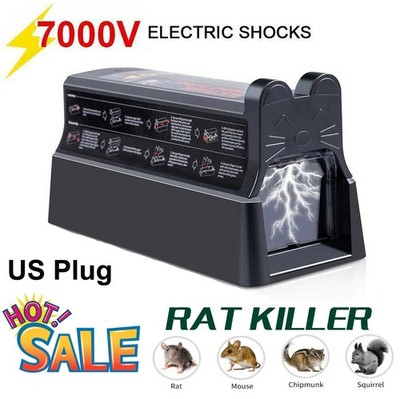 Electronic Mouse Trap Victor Control Rat Killer Pest Electric Rodent Zapper US
