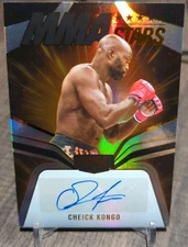 2025 PANINI COMBAT ANTHOLOGY CHEICK KONGO MMA STARS AUTO MS-CKG
