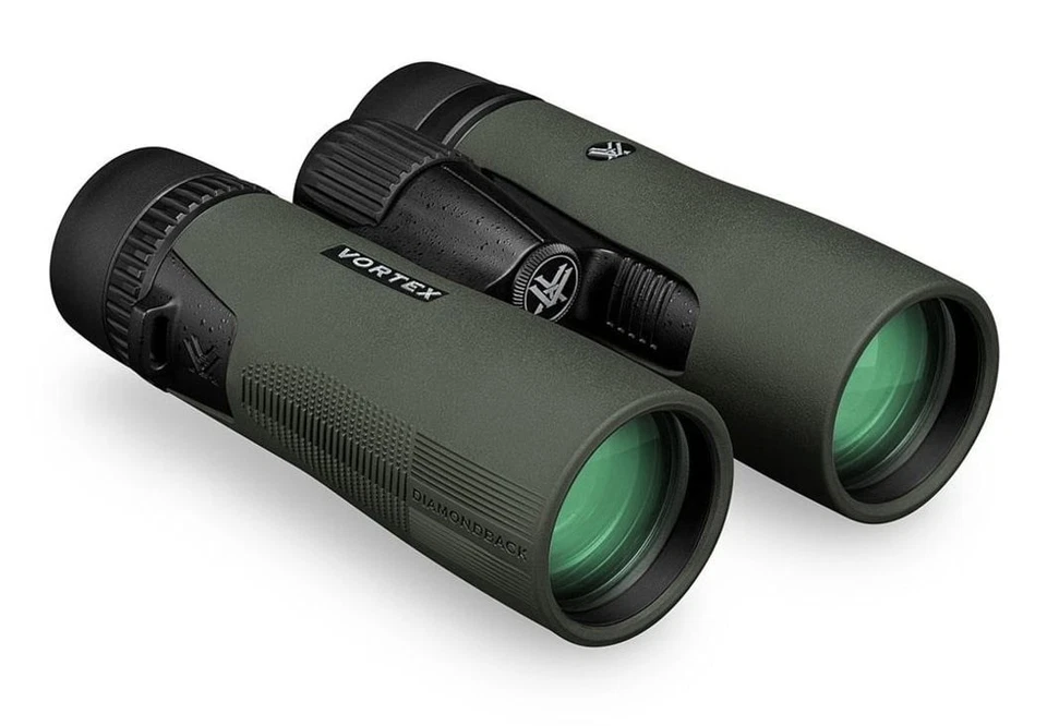 Vortex Diamondback HD 10x42mm Roof Prism Binoculars, ArmorTek, Green, : DB-215 - Image 4 of 4