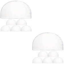 12 Pcs Garment Shoulder Covers Hanging Garment Protectors Dust Covers for Suit