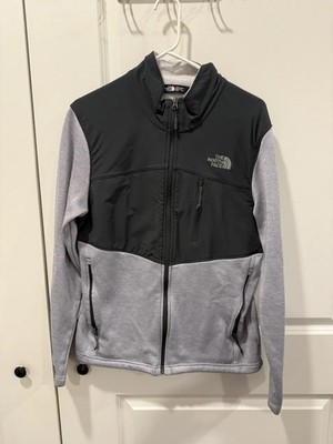 The North Face Apex Flex Hybrid Full-Zip Jacket Men's Medium Gray/Black