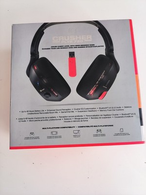 Skullcandy Crusher PLYR 720 Wireless Gaming Headset W/ THX Audio
