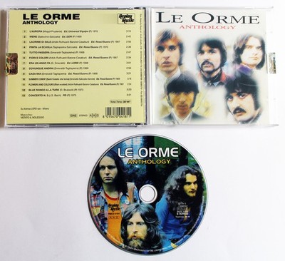 LE ORME Anthology CD 1998 Replay Music ITALY IMPORT Prog Rock 13-Tracks OOP