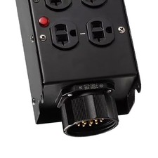 19 Pin Socapex To 12x Edison Power Distro Box for Stage DJ Lighting Distribution