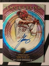 2022 Bowman Inception Joshua Baez PA-JBZ Prospect Auto /200 RC Rookie Cardinals