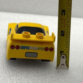 Lego Duplo Disney Movie Cars Race Car (ONLY) Vehicle Jeff Gorvette Yellow