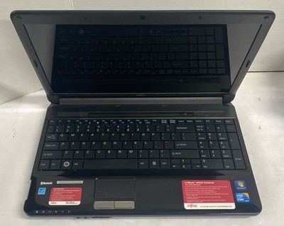 Fujitsu LifeBook AH530 Notebook Intel Core i3 No HDD Boots to BIOS NO CHARGER