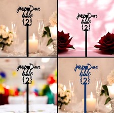 CUSTOM TABLE NUMBERS -Elegant WEDDING Table numbers   Personalized Wood Sign