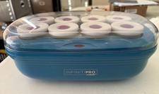 InfinitiPro by Conair Instant Heat Tourmaline Ceramic Flocked 2 Inch Roller Set