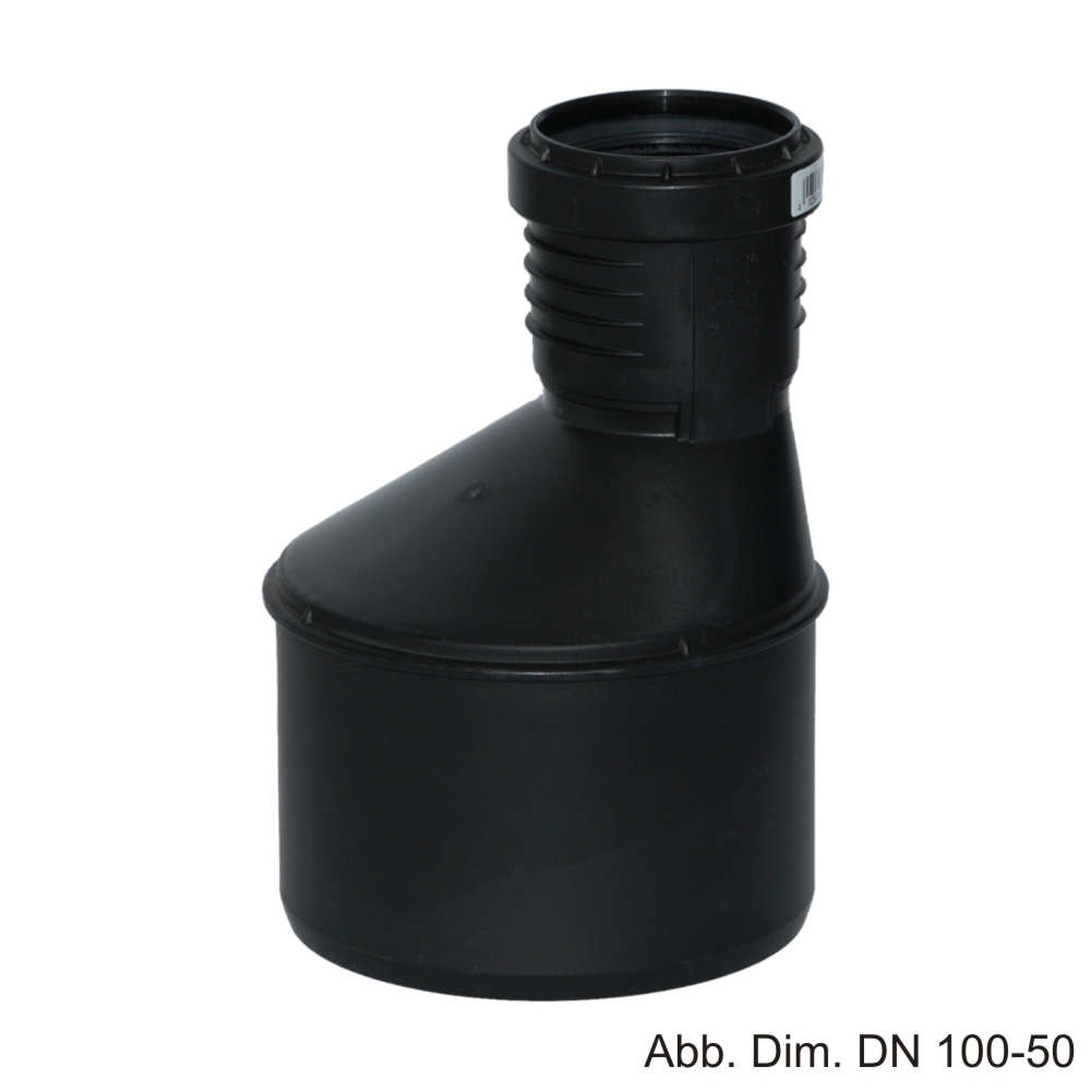 110 x 50 mm Reduktion Silent PP Geberit - Bild 2
