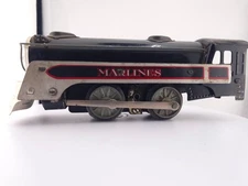 *READ Marx O Gauge 0-4-0 Steam Locomotive Marlines Tin Post War Parts/Repair