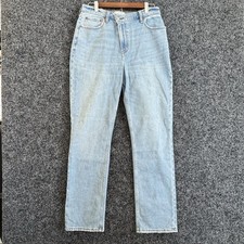 Abercrombie Fitch Jeans The 90s Straight Ultra High Rise 10/30 NWT