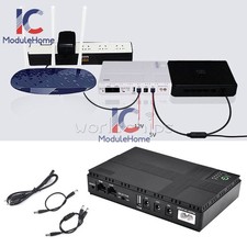 10400mAh Uninterruptible Power Supply DC Backup Battery Mini UPS Router Adapter
