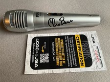 ESPN SPORTSCASTER CHRIS BERMAN AUTOGRAPH PYLE MICROPHONE CI33527