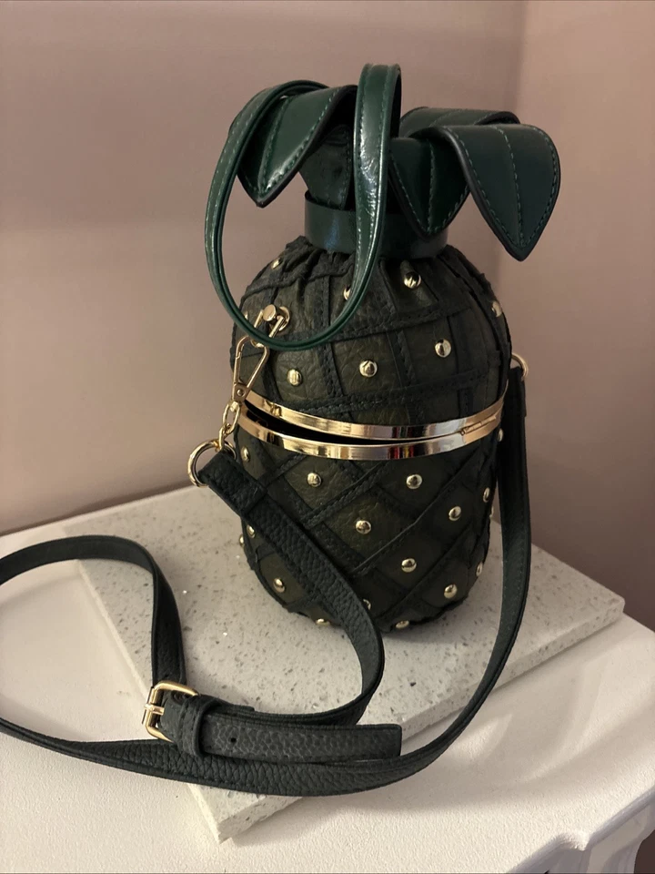 New Pineapple Bucket Bag Personalized Design Chain Bag Women's Bag Handbag - Image 4 of 4