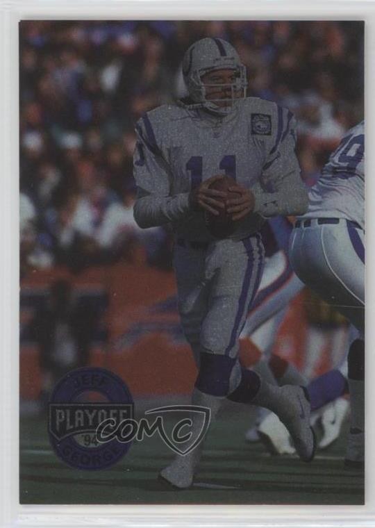 1994 Playoff Jeff George #108 0t3