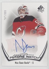 2021-22 SP Authentic Future Watch 787/999 Nicolas Daws Nico #189 Auto a4e