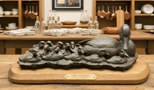 Ducks Unlimited Statue Plaque - "The Mission" Number 906/4000 - Fast Shipping!!