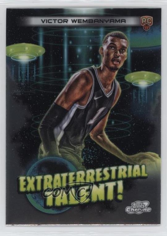 2023-24 Topps Cosmic Chrome Extraterrestrial Talent Victor Wembanyama #ET-16 n6y