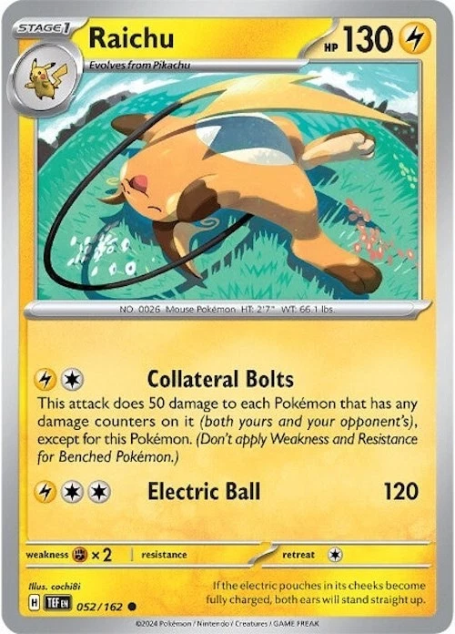 Raichu Pokemon Card for sale | eBay
