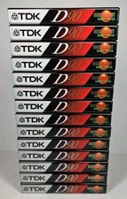 14 TDK D90 High Output Audio Cassette Tapes IEC I / Type 1 New
