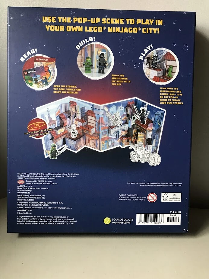 Lego Ninjago Legacy Garmadon vs Lloyd Minifiguras 2 Libros y Escena Pop Up Foto 4 de 4