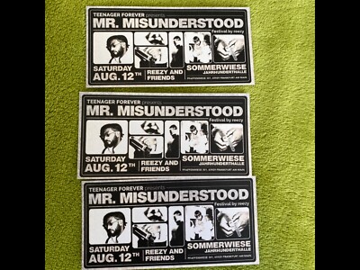 MR MISUNDERSTOOD FESTIVAL TICKETS | FRANKFURT 12.08.23 | REEZY LUCIANO BAUSA ETC