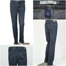 BANDOLINOBLU "Cassidy" Women's Size 8 Straight Leg Stretch Jeans 30" Inseam GUC