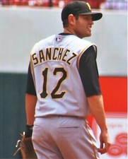 Freddy Sanchez Pittsburgh Pirates Glossy 8x10 Color Photo
