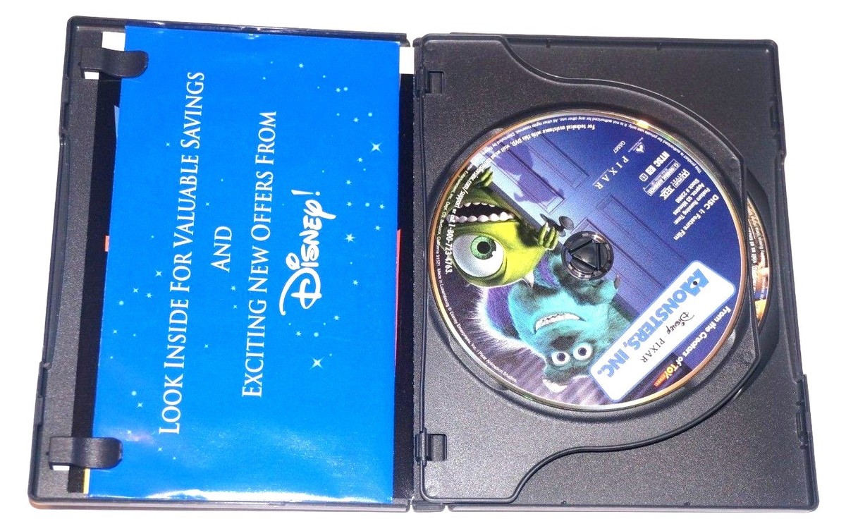Disney Pixar Monsters, Inc. 2-Disc DVD Collector's Edition | eBay