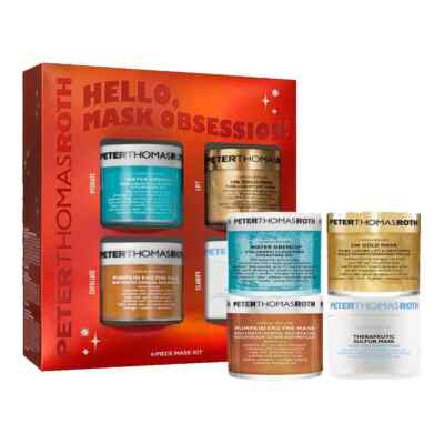 Peter Thomas Roth Hello, Mask Obsession 4 pack