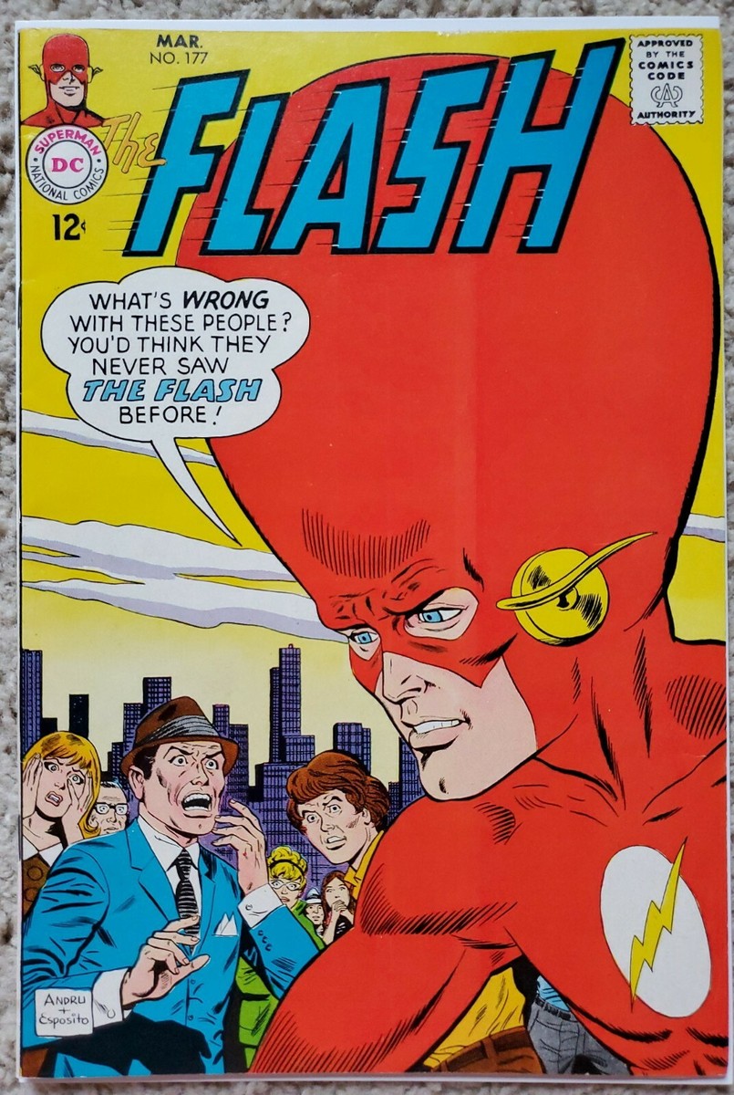 THE FLASH #177 VF/NM 9.0 DC 3/1968 | eBay