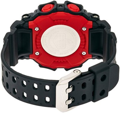 Casio G-shock GXW-56-1AJF 50.6 mm Black/Red Rubber and Resin Case