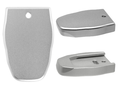 NDZ Smith & Wesson SD9, 2.0, SD9 VE S&W Magazine Base Plate Aluminum Silver