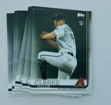 2019 Topps Update US169 Taylor Clarke 10 Count Rookie Card Lot Arizona