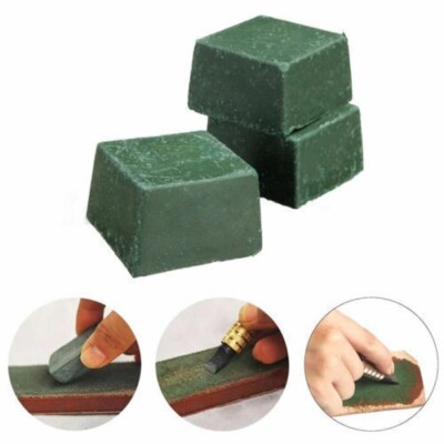 3X Leather Honing Strop Sharpening Wax Polishing Compound Woodworking Tool Knife