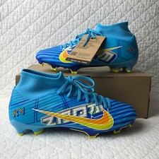 Nike Zoom Superfly 9 Academy KM FG/MG Soccer Cleats Men  s SZ 10 Blue DO9345-400