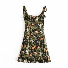 Women's Boho vintage Evening Party Beach Dresses check size charts