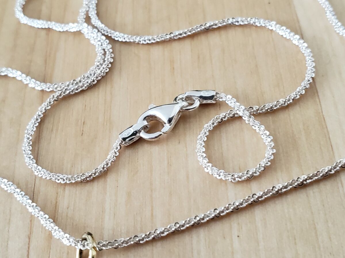 VINTAGE COLLECTIBLE *STERLING SILVER 925* NECKLACE 18 VINTAGE COLLECTIBLE *STERLING SILVER 925* NECKLACE 18