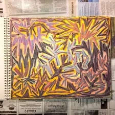 Drawing 11X14" Oil Pastel on Paper