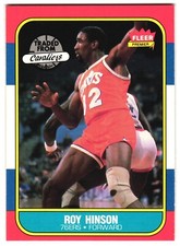 Roy Hinson 1986-87 Fleer Basketball Card #48