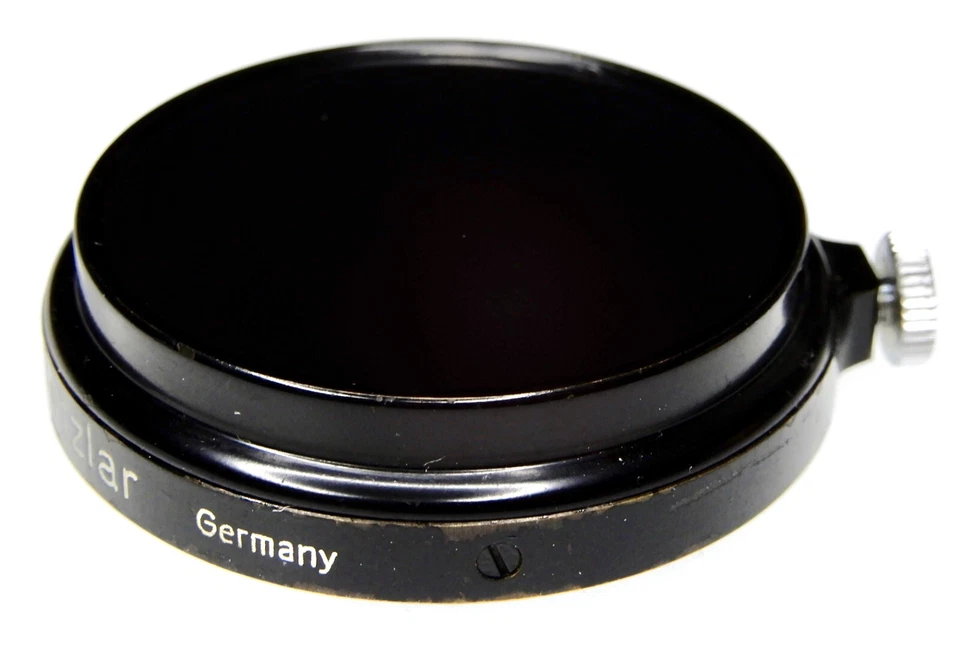 Leica E.Leitz Wetzlar A-36 Black Rim Dark-Red Infrared R.D. Filter #2 - Image 2 of 4