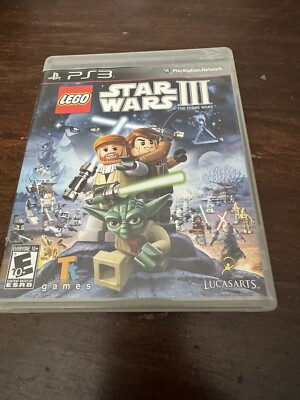 LEGO Star Wars III: The Clone Wars -- Greatest Hits (Sony PlayStation 3, 2012)