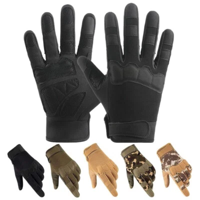 Taktische Militär Handschuhe für Herren Training, Armee, Jagd Sicherheit Airsoft - Bild 1 von 4