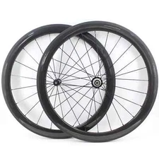 700C Road Bike 3K/UD/12K Carbon Bicycle Wheelset Tubular Clincher Tubeless