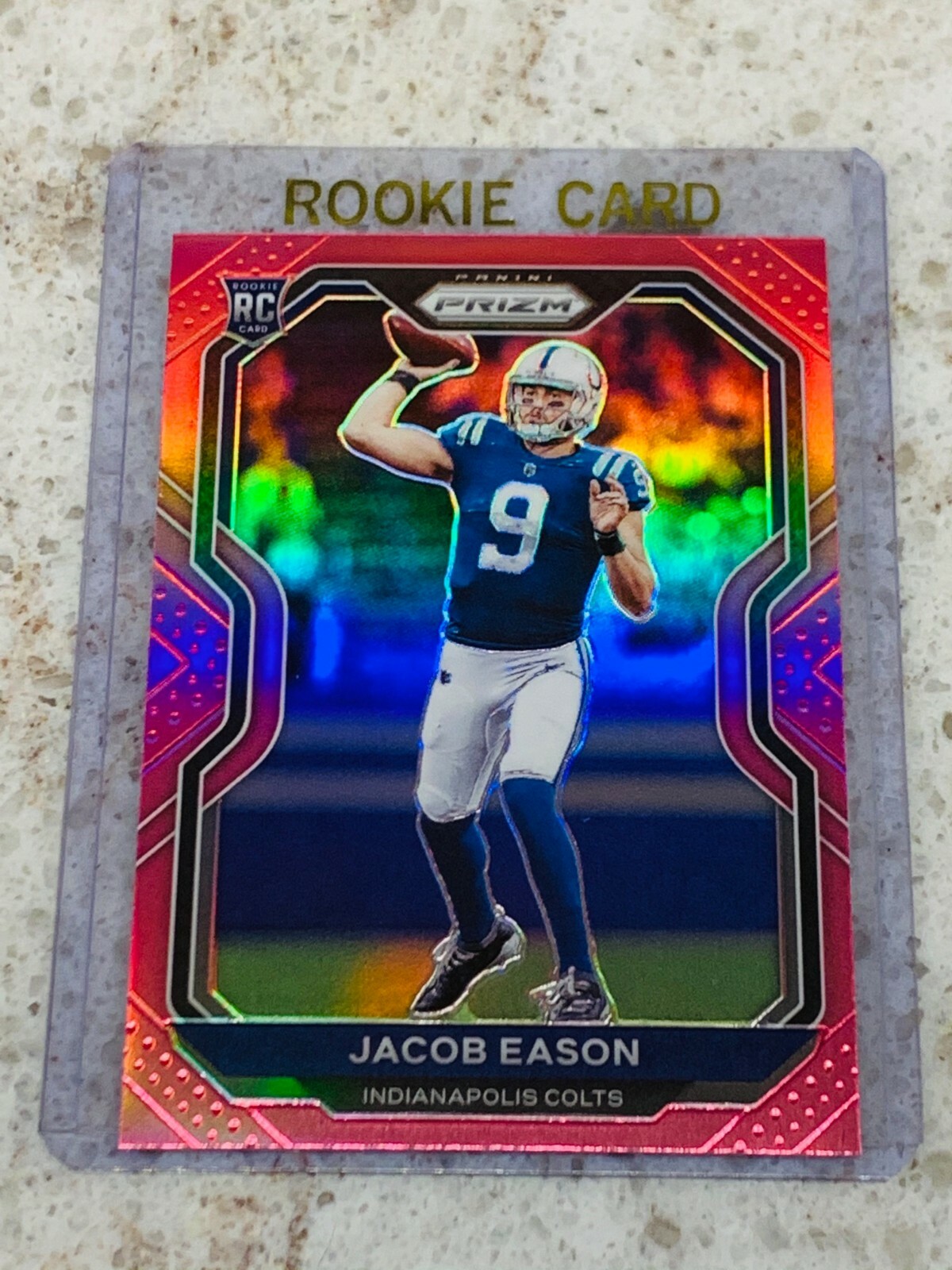 2020 Panini Prizm ROOKIE Pink Prizm #331 JACOB EASON Colts RC
