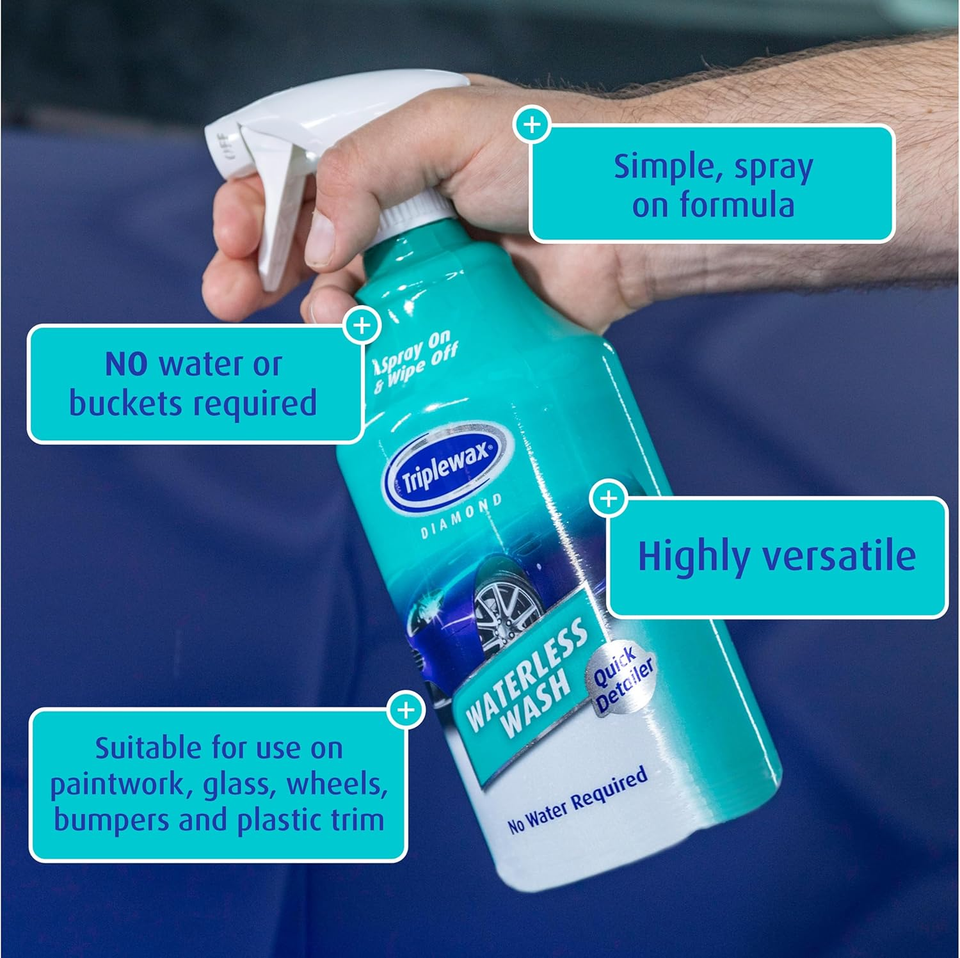 Triplewax Waterless Wash Car Shampoo 1L Trigger eBay