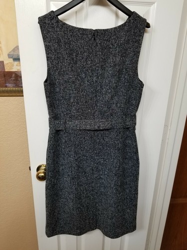 Banana Republic Damen schwarz/weiß ärmelloses Kleid. Größe 10 - Bild 5 von 5