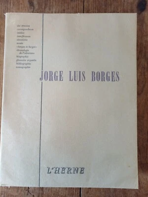 L'Herne: Jorge Luis Borges - EO - Bioy Casares/Roger Caillois ... Paris 1964 BE - Photo 1/4
