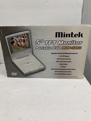 Mintek MDP-5860 Portable DVD Player 5'' New.